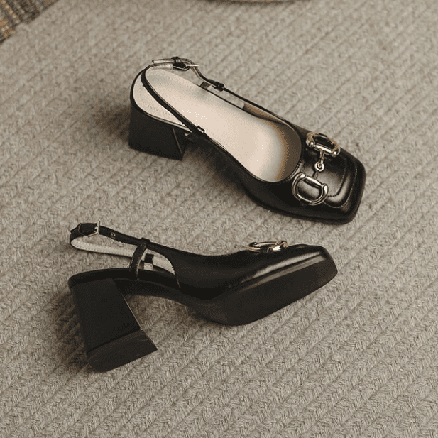 MEGAN classy vintage heels