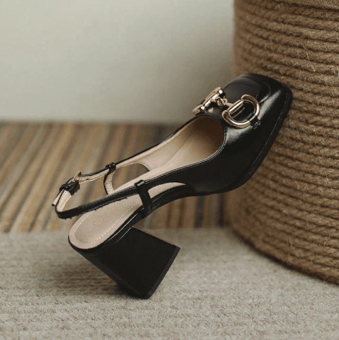 MEGAN classy vintage heels
