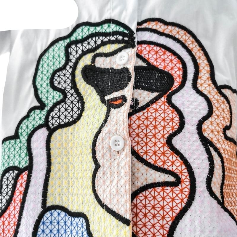 MONYSA embroidered shirt
