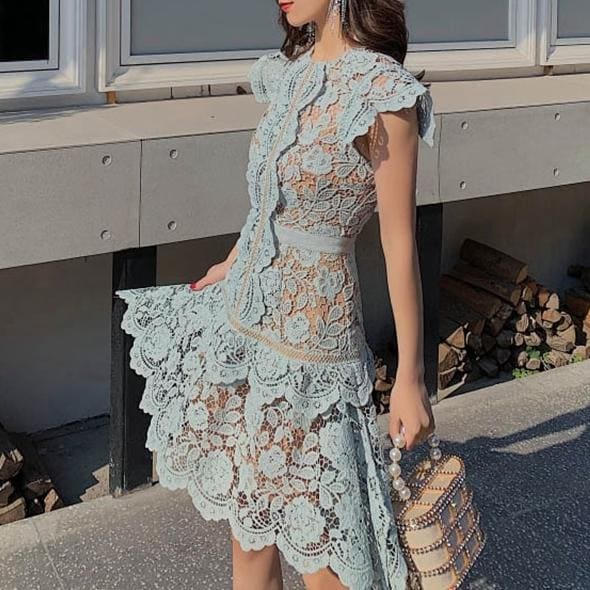 CLAUDIA lace dress