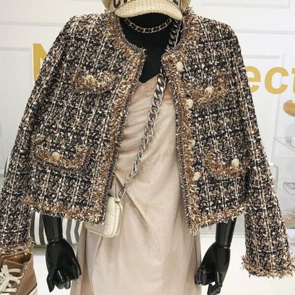 COCO OLLAVI tweed jacket
