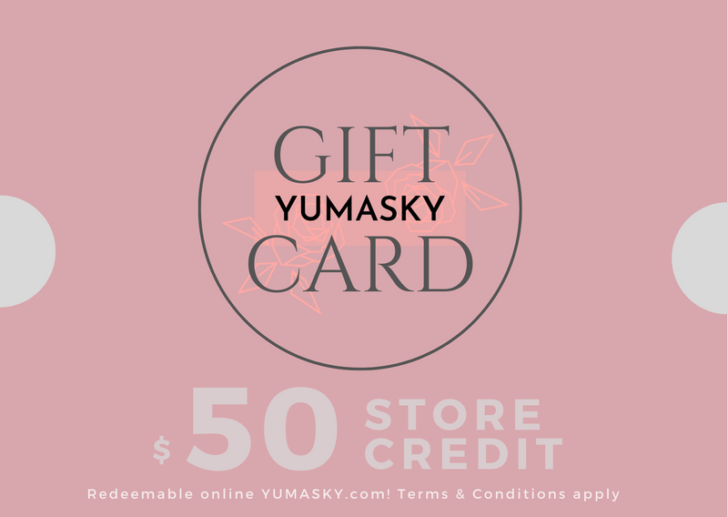 YUMASKY gift card