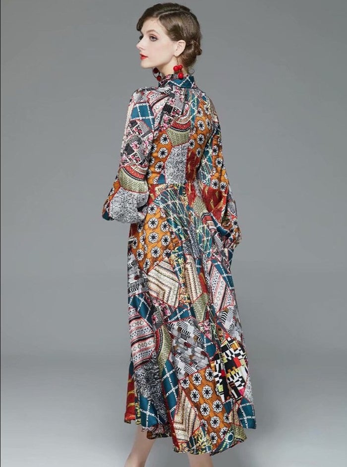 MORARI elegant feminine vintage dress