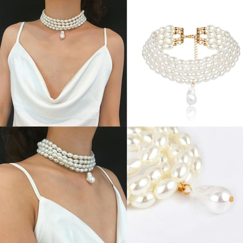 COCO DIANA pearl necklace