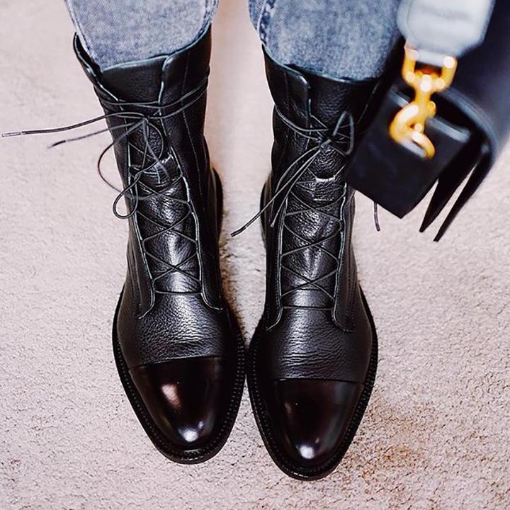 SHENNY lace up boots