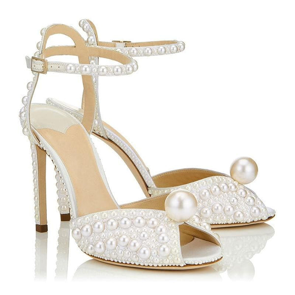 ELLADA pearl heels