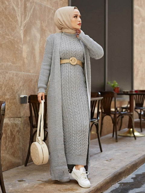 MELISSA two piece knitted set