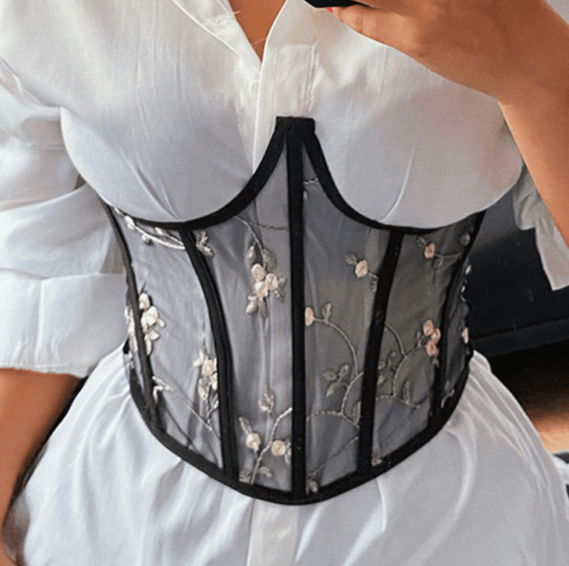 LEILA mesh corset